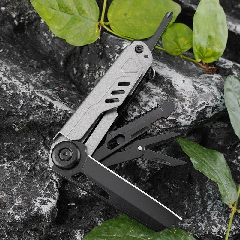 BHBT Multifunctional Knife Multitool Outdoor Home Portable Survival Folding Knife Screwdriver Hand Tool Car Emergency Tool